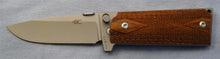 M1911 Standard Folding Knife, bead blasted 440C blade