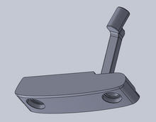 Custom Milled Soft Carbon Steel Golf Putter - Traditional