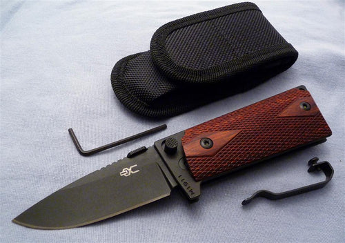 M1911 Compact Folding Knife, black nitride CPM-S35VN blade